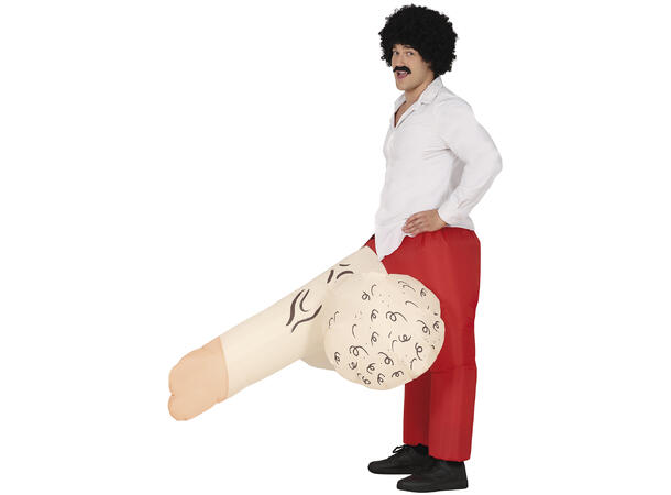 Oppblåsbart kostyme - Åpen smekk 1 Oppblåsbart kostyme - str 52-54 (L) 