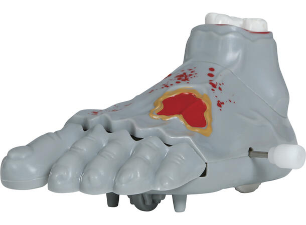 Opptrekkbare blodige føtter- grå Display med 12 føtter - 8,5cm 