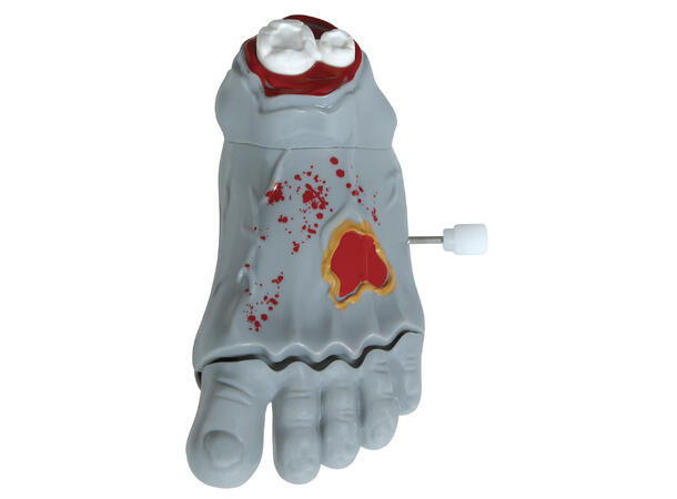 Opptrekkbare blodige føtter- grå Display med 12 føtter - 8,5cm 