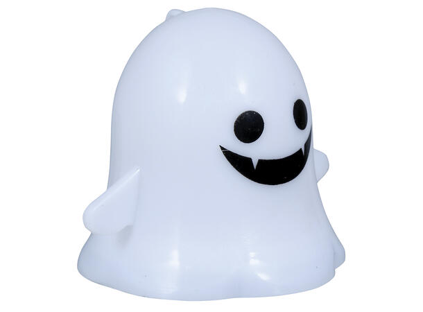 Opptrekkbare spøkelser m/LED-lys Display med 12 spøkelser - 3,5cm 