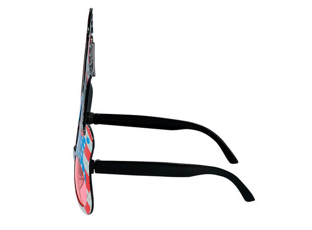 Partybriller - El-gitar - USA 1 Par briller i plast 