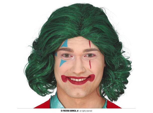 Parykk grønn - lang 1 Parykk i syntetisk hår 