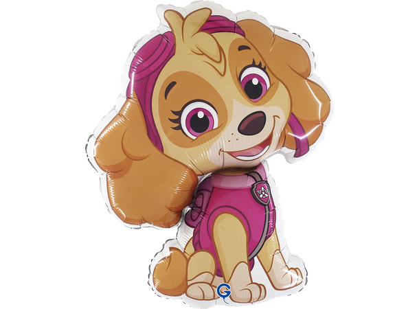 Paw Patrol - Skye 1 Folieballong med form - (47x61 cm) 