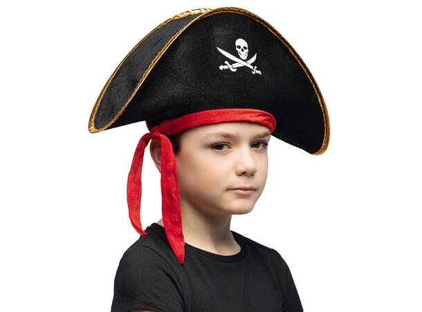 Pirathatt til barn - Sort 1 Hatt til barn - Onesize 