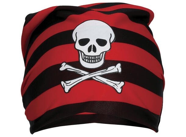 Piratkostyme - Rød/Sort/Hvit 1 Barnekostyme til gutt - Str 3-4 År 