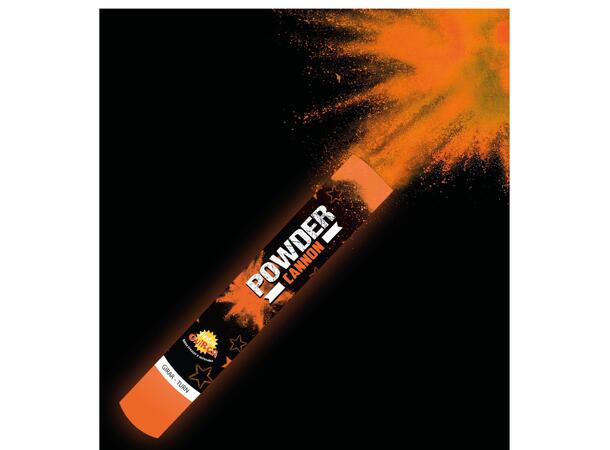 Powder canon (30gr) - Neon Oransje - UV 1 Pulverkanon (maisstivelse) - 30cm 