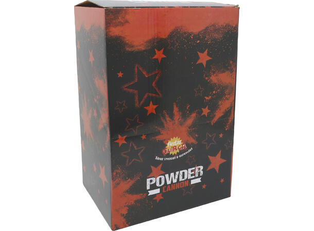 Powder canon (30gr) - Neon Oransje - UV 1 Pulverkanon (maisstivelse) - 30cm 