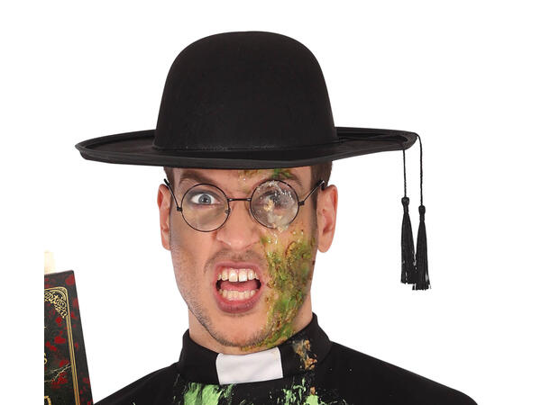 Prestekjole m/oppkast - Sort 1 Kostyme til herre - 52-54 (L) 