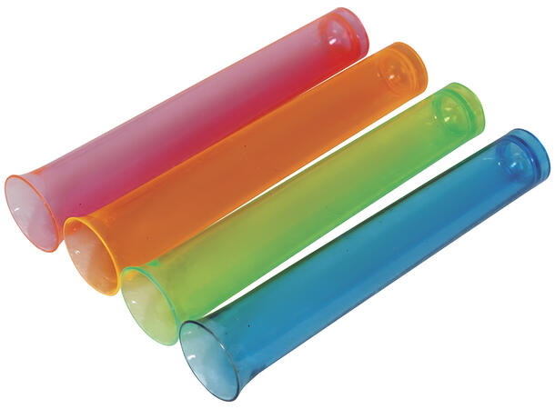 Reagensrør til Shots - Ass Neon farger 1 Display med 15 reagensrør - 13cm 