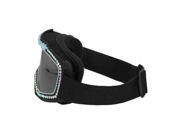 Skibriller - Galaxy . Sort m/Stener 1 Par skibriller i plast 