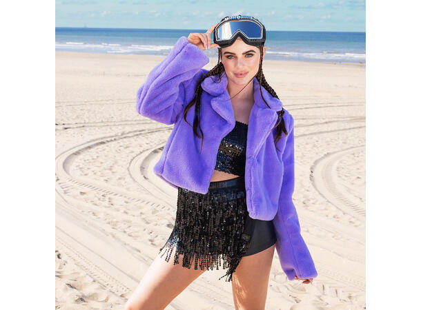 Skibriller - Galaxy . Sort m/Stener 1 Par skibriller i plast 