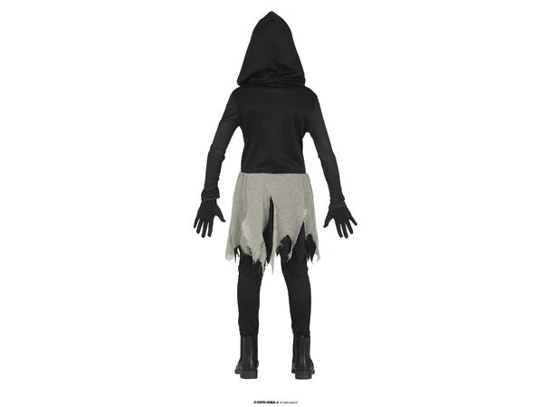 Skjelettdrakt m/filler - Jente 1 Kostyme til barn - 5-6 år (119 cm) 