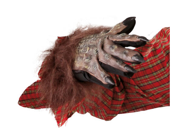 Skotsk Ulv - Skjorte og maske 1 Herrekostyme - str 52-54 (L) 