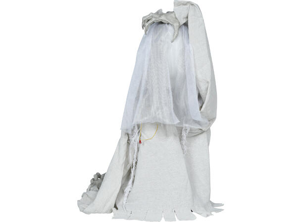 Skrekkfigur - Brud med blodige øyne 1 Figur m/lyd/lys/begegelse - 70cm 