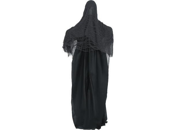 Skrekkfigur - Døden - Kvinne m/Kappe 1 Figur m/lyd/lys/begegelse - 175cm 