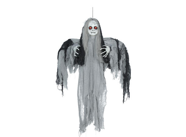 Skrekkfigur - Hengende dukke med vinger 1 Figur m/lyd/lys/begegelse - 95cm 