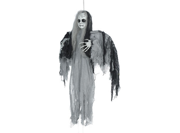 Skrekkfigur - Hengende dukke med vinger 1 Figur m/lyd/lys/begegelse - 95cm 