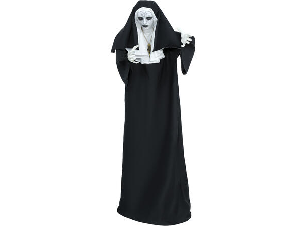 Skrekkfigur - Nonne - sort/hvit 1 Figur m/lyd/lys/begegelse - 150cm 