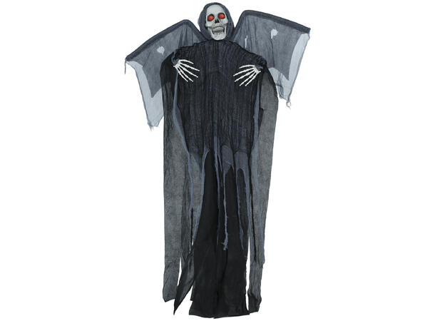 Skrekkfigur - Skjelett med vinger 1 Figur m/lyd/lys/begegelse - 170cm 