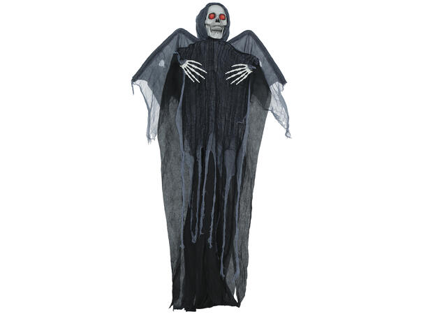 Skrekkfigur - Skjelett med vinger 1 Figur m/lyd/lys/begegelse - 170cm 
