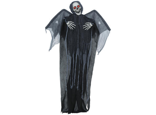 Skrekkfigur - Skjelett med vinger 1 Figur m/lyd/lys/begegelse - 170cm 