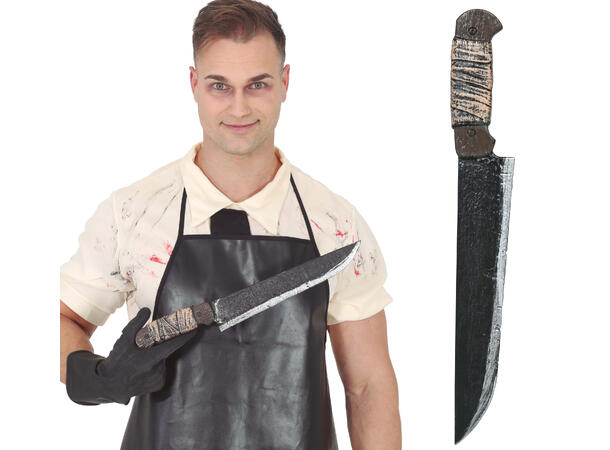 Slaktekniv 1 Våpen i PVC - 42cm 