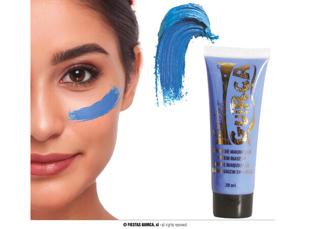 Sminkekrem - Mørkeblå 1 Tube sminkekrem - 20ml 