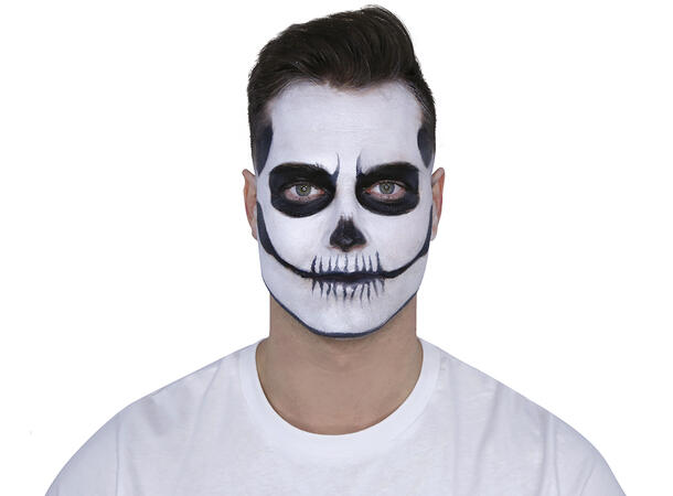 Sminkesett - "Day of The Dead" 1 Sett m/sminke og tilbehør 