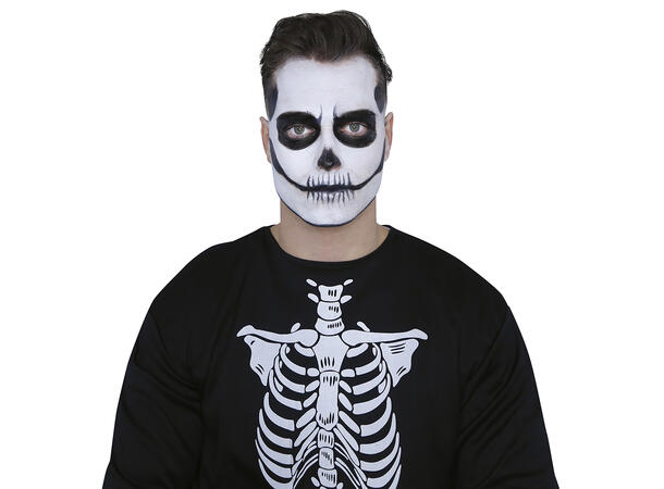 Sminkesett - "Day of The Dead" 1 Sett m/sminke og tilbehør 