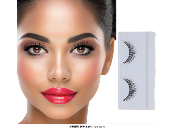 Sorte øyevipper 1 par øyevipper m/lim 