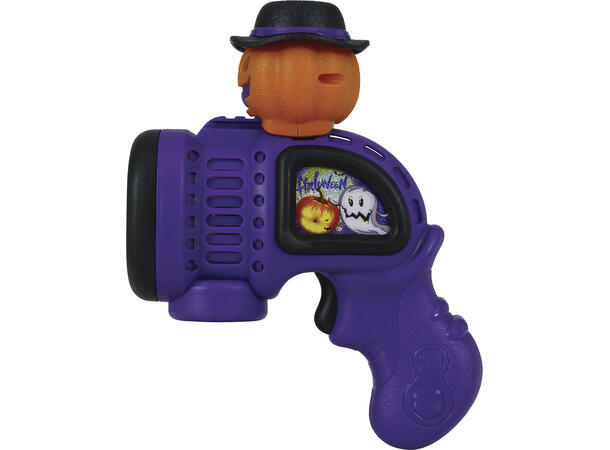 Såpeboblepistol - Gresskar - lilla 1 Pistol i metall/PVC - 20x15cm 