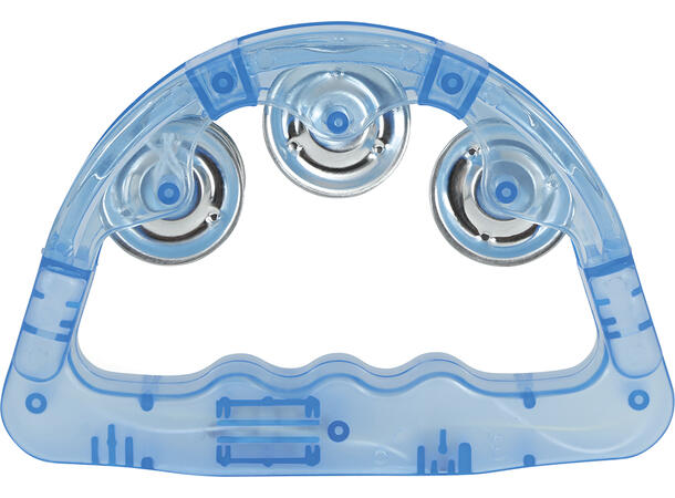 Tamburin m/LED-lys - 3 Farger ass 1 Tamburin med LED-Lys - 16x15cm 