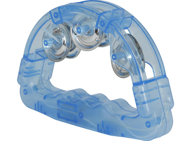 Tamburin m/LED-lys - 3 Farger ass 1 Tamburin med LED-Lys - 16x15cm 