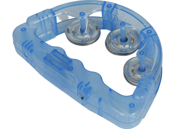 Tamburin m/LED-lys - 3 Farger ass 1 Tamburin med LED-Lys - 16x15cm 