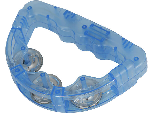 Tamburin m/LED-lys - 3 Farger ass 1 Tamburin med LED-Lys - 16x15cm 