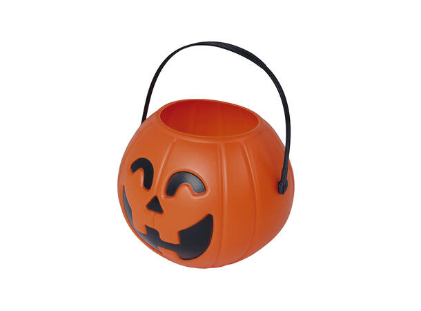 Trick or Treat - Godtekurv gresskar 1 Gryte i plast - 9cm 