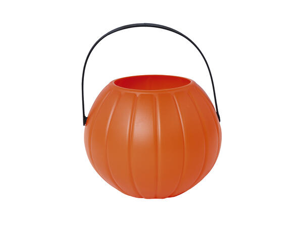 Trick or Treat - Godtekurv gresskar 1 Gryte i plast - 9cm 