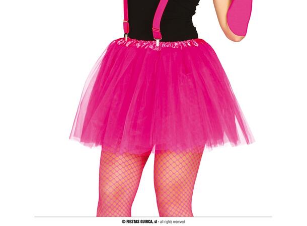 Tutu - Neon Rosa - til voksen 1 Tutu til voksen - 40cm 