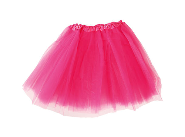 Tutu - Neon Rosa - til voksen 1 Tutu til voksen - 40cm 