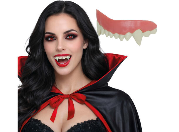 Vampyrtenner - High Quality 1 Sett tenner i harpiks - Overkjeve 