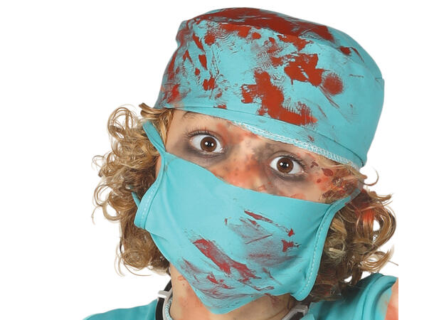 Zombie kirurg - Gutt 1 Kostyme til barn - 7-9 år (133 cm) 