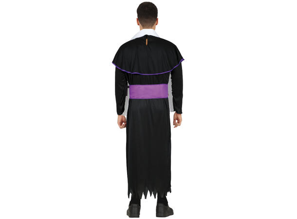 Zombie prest - Prestekappe, belte, hatt 1 Herrekostyme - str 54-56 (XL) 