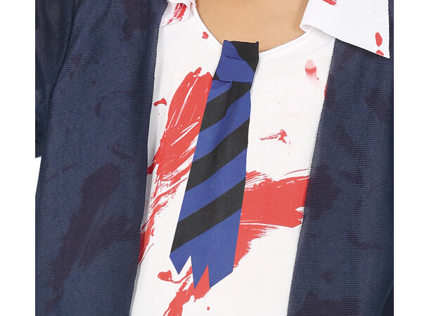 Zombie skoleelev - Gutt 1 Kostyme til barn - 7-9 år (133 cm) 