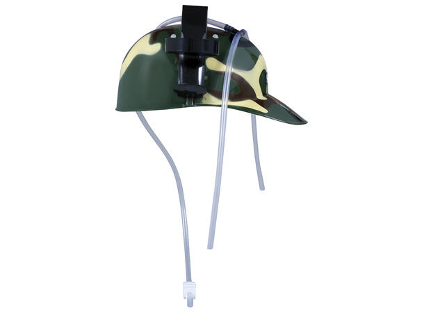 Ølhjelm - Camo - "Soldier of Beer" 1 Hjelm m/holder til mann - Onesize 