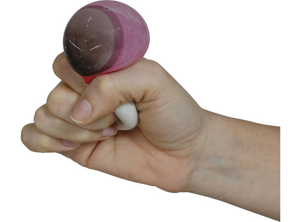 Øyeepler i myk gummi - Assorterte farger Display med 24 øyne i gummi - 6cm 