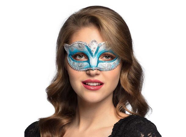 Øyemaske - Venezia - Assortert 5 farger 1 Øyemaske - Onesize 