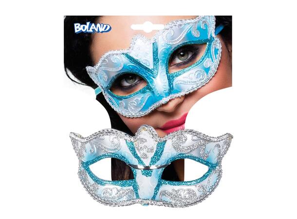 Øyemaske - Venezia - Assortert 5 farger 1 Øyemaske - Onesize 