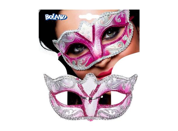 Øyemaske - Venezia - Assortert 5 farger 1 Øyemaske - Onesize 