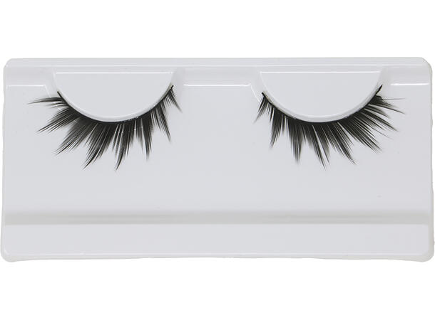 Øyevipper lange - sorte 1 par øyevipper m/lim 