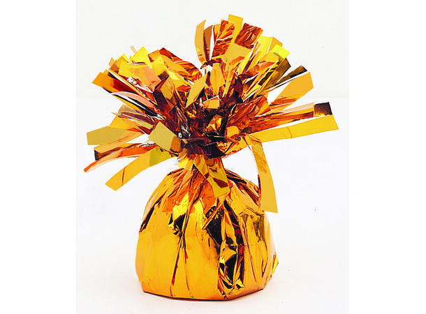 Ballongvekt - Folie - Oransje 1 Ballongvekt - 175g
